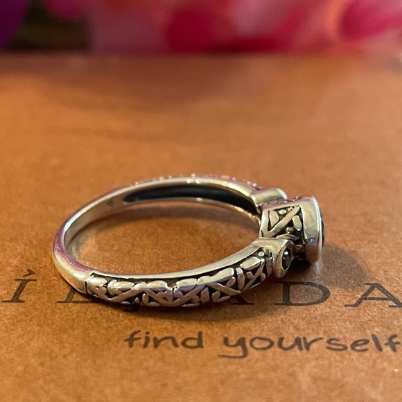 🖤SOLD🖤 Silpada Little Black Dress Cubic Zirconia Sterling Silver R2398 - Picture 7 of 16